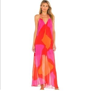 Vix Scarf Dress Artsy Size 0